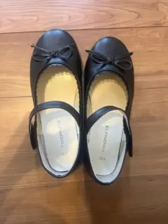 ELFINDOLL ブラックフォーマルシューズ 22.0