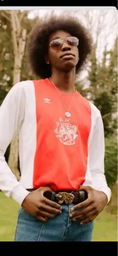 一度着用！アディダス☆AJAX OG JERSEY Tシャツ カットソー