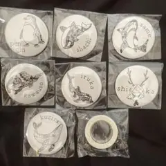 缶バッチ7個+マステ1個セット