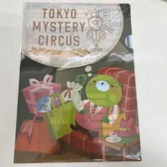 【メルカリ便美品】謎付きクリアファイル　くまっかキーのお買い物編　TMC