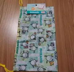 Sanrio サンリオ　ポチャッコ　巾着袋　シューズ袋　マルチ巾着　ビッグ巾着