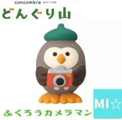 デコレ　コンコンブル　ふくろうカメラマン