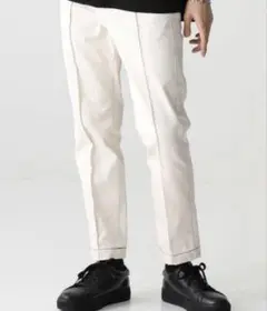 STUDIOUS チノステッチスラックス パンツ SIZE 2 ホワイト