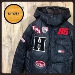 『希少』90s 古着 トミーヒルフィガー ダウンジャケット リバーシブル