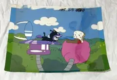 アンパンマンのセル画　SLマンとフラッペちゃん　長いセル画 SLマンとフラッペちゃん | アンパンマン大好きヲタクによる
