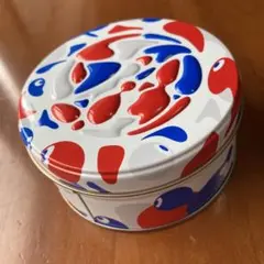 ミャクミャク　関西万博　神戸風月堂ミニゴーフル空き缶　缶のみ