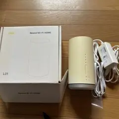au Speed Wi-Fi HOME WHITE L01s