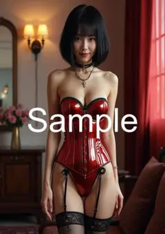 A4サイズアートポスター 1点もの 美女ポスター最高品質 D-A-６４
