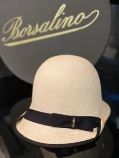 Borsalino リボン付き