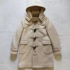 美品 カシミヤ混 日本製 サイベーシックス ダッフルコート アイボリー
