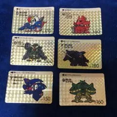 SDガンダムカードダス　6枚セット　まとめ売り　SDガンダム　カードダス