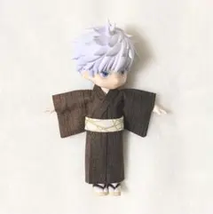 【オビツ11(ねんどろいどサイズへ変更可能】着物こげ茶グラデーション