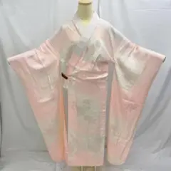 【1969】着物 振袖用襦袢 ピンク 単品販売♪