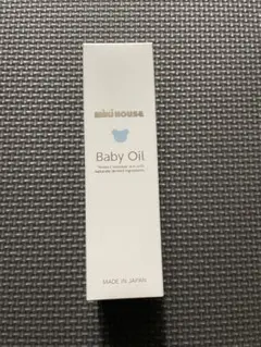 新品未使用　ミキハウス　ベビーオイル　80ml