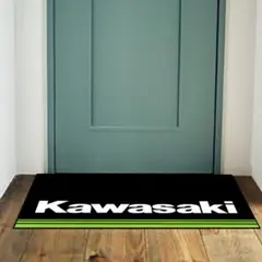 Kawasaki カワサキ 玄関マットキッチンマットトイレマット 90×60cm