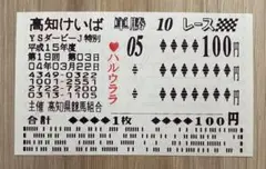 ウマ娘 ハルウララ 106戦 YSダービーJ特別 馬券 交通安全お守り