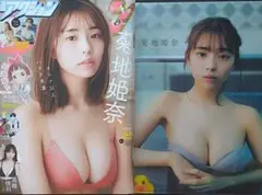 【美品】漫画アクション 2024 3/19号 菊地姫奈 クリアファイル付き