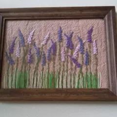 ハンドメイド 額入り刺繍No.11