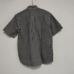 ゲリラ値下　ILL'S ブラックチェック 半袖シャツ L