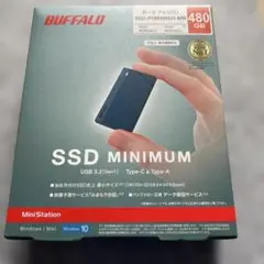 バッファロー SSD 480GB モスブルー SSD-PSM480U3-MB