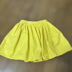 GLOBAL WORK イエロー Mサイズ スカート インナー付き