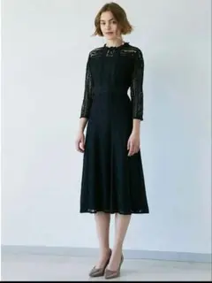 LAGUNAMOON LADY MIX レースフレアーワンピース