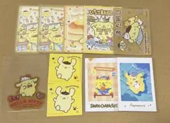 ポムポムプリン コレクターズカード シール ステッカー いちご新聞 キラ