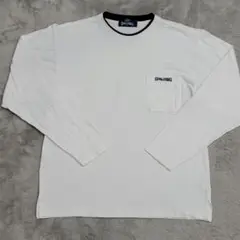 SPALDING　スポルディング　カットソー　M　ホワイト　ロンT　Tシャツ