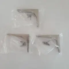 LAMP ステンレス棚受け 3個セット 86mm×69mm 新品