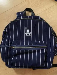 ドジャース　ストライプ リュック