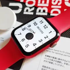 箱付 RED S6 44mm Apple Watch GPS アップルウォッチ