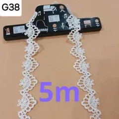 ケミカルレース 生地 糸 G38