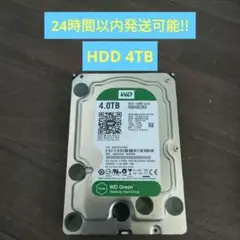 WD HDD GREEN 4TB