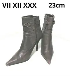 ✨VII XII XXX ★ハーフブーツ★ブーティ★23cm