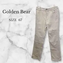 ゴールデンベア チノパン ストレートパンツ カジュアル シンプル コットン M
