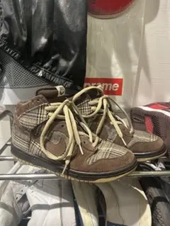 貴重 NIKE SB DUNK TWEED Pコート　ブラウン　XL 関税込 国内発送 Nike Dunk SB Low Tweed ダンク 26〜30㎝ (Nike