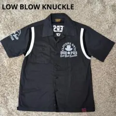 LOW BLOW KNUCKLE ロウブロウナックル 半袖シャツ ブラック L