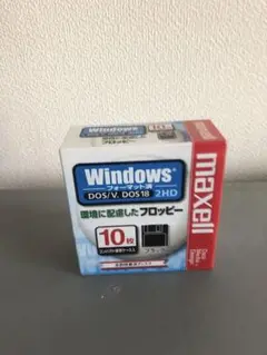 新品　未開封　フロッピーディスク　3.5型2HD maxell 10枚