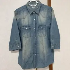 タケオキクチ　TK デニムシャツ　LLサイズ