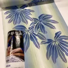 美品の新品未使用　伊勢型紙の浴衣反物