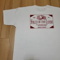 新品未使用 FRUIT OF THE LOOM オリジナルロゴ Tシャツ
