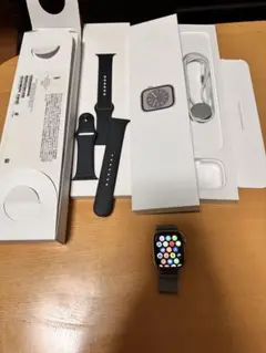 アップルウォッチ 8 GPS + Cellular 41mm ステンレススチール