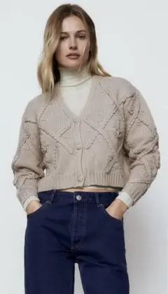 ZARA カーディガン