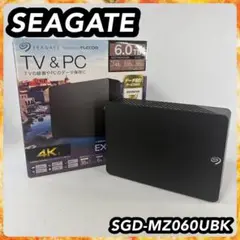 SEAGATE SGD-MZ060UBK 6.0TB 外付けハードディスク