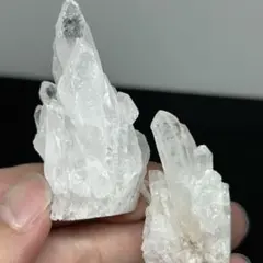 421浄化水晶クラスター2点