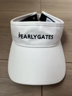 PEARLY GATES ホワイトバイザー