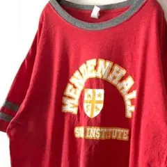 ジャージーズ MENDENHALL サマー Tシャツ L レッド 赤 古着