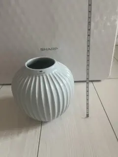 KAHLER ケーラーS ライトブルー花瓶