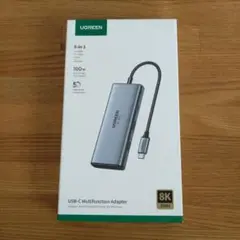 UGREEN 6-in-1 USB-Cマルチファンクションアダプター