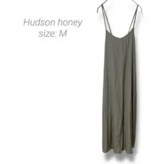 【ハドソンハニー】Hudson honeyキャミワンピース フレア グリーン